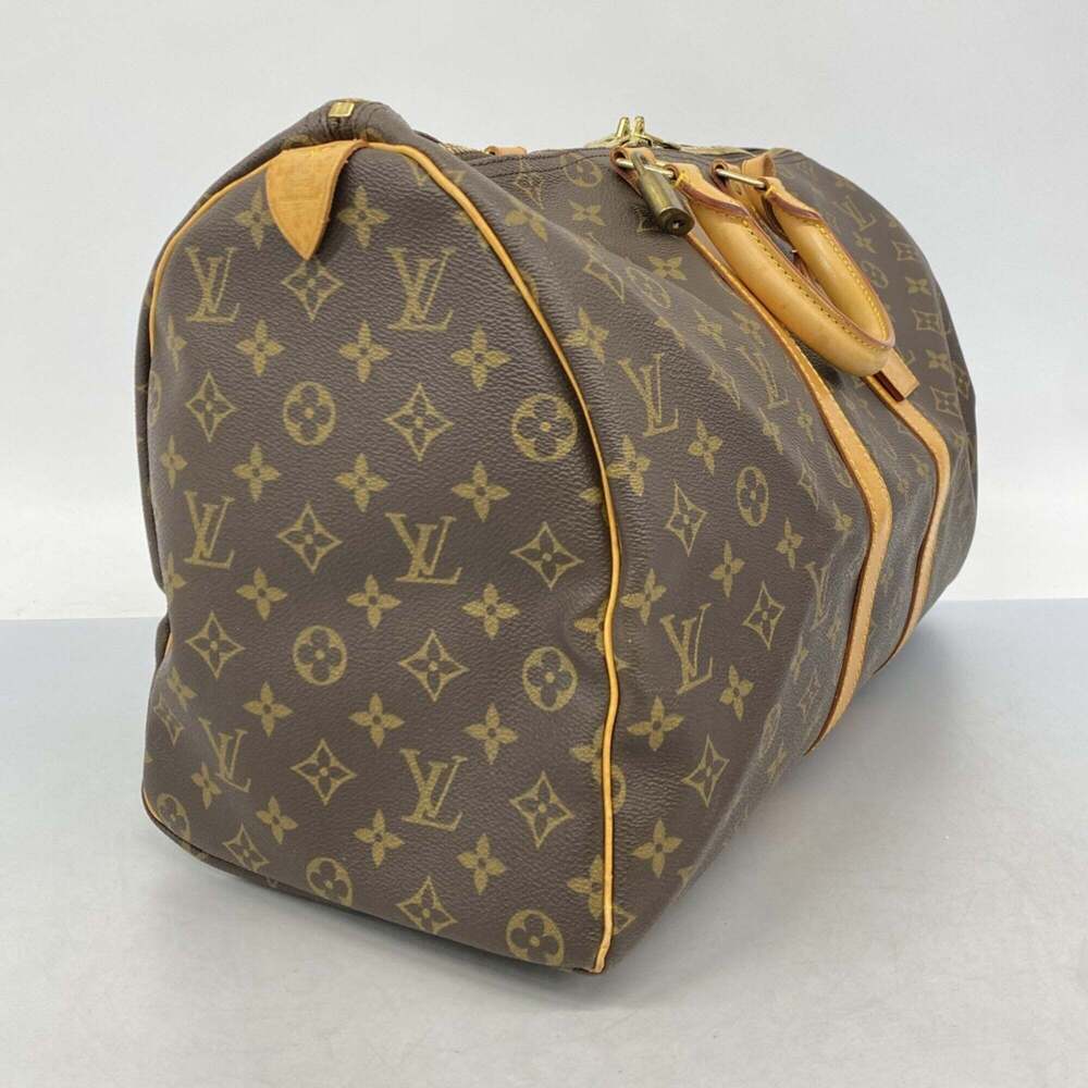 LOUIS VUITTON Brown Monogram Keepall 45 Boston Bag - Picture 2 of 10